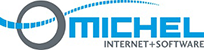 Michel Internet + Software Logo